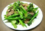 Cách xào thịt bò mềm ngon với các loại rau phổ biến