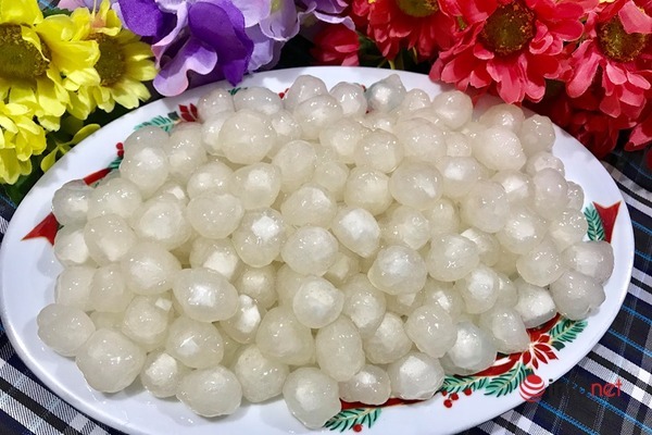 Làm trân châu nhân dừa trắng trong, dẻo dai thật đơn giản