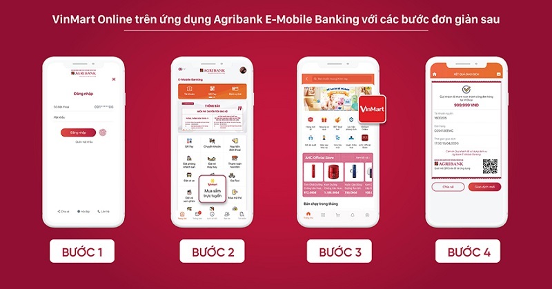 "Đi chợ VinMart Online" ngay trên ứng dụng Agribank E ...