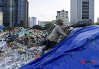 Dân chặn bãi rác Nam Sơn, Hà Nội ùn ứ rác thải, ngột ngạt