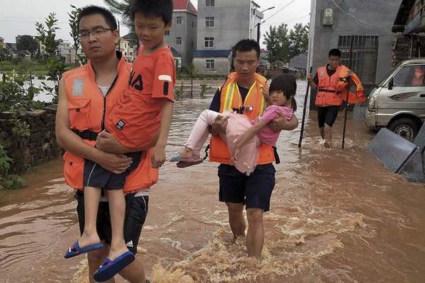 Nước lũ đổ về đập Tam Hiệp của Trung Quốc phá kỷ lục
