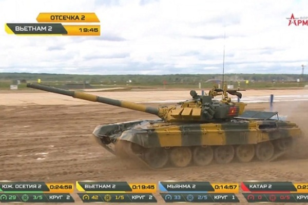 Video màn thi đấu thăng hoa của kíp 2 xe tăng Việt Nam tại Army Games 2020