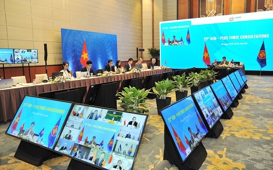 Hội nghị tham vấn trực tuyến về hợp tác kinh tế ASEAN+3 thống nhất nhiều nội dung quan trọng