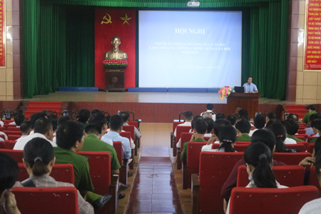 Hải Hậu, Nam Định: Tập huấn kỹ năng phòng, chống mua bán người cho cán bộ cấp cơ sở