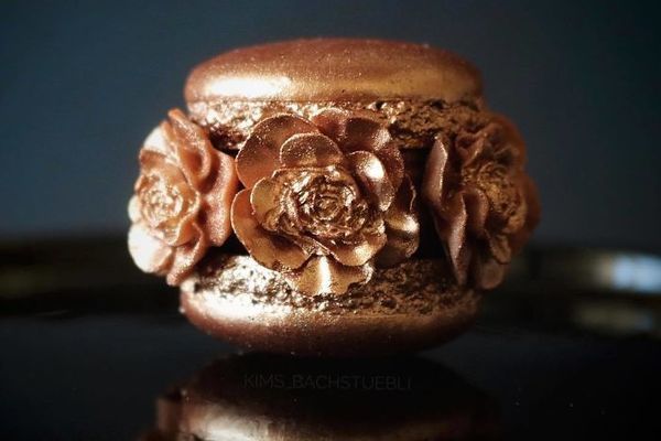 Cận cảnh những chiếc bánh macaron siêu đẹp nhìn không ai nỡ ăn