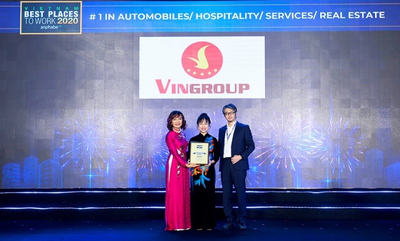 Vingroup,nơi làm việc tốt nhất Việt Nam,ô tô,bất động sản,nghỉ dưỡng,giáo dục