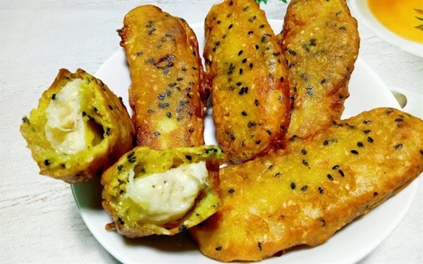 Bánh chuối chiên giòn thơm - quà chiều hấp dẫn cho bé