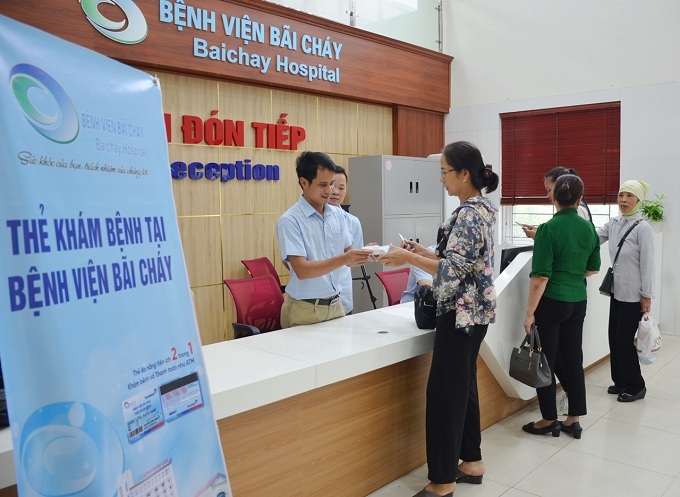 Quảng Ninh: Bệnh viện Bãi Cháy đẩy mạnh ứng dụng thanh toán không dùng tiền mặt