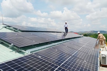 Tỉnh Bạc Liêu có 9.836 kWp điện mặt trời mái nhà