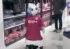 Nhật Bản trang bị robot nhắc nhở khách hàng đeo khẩu trang