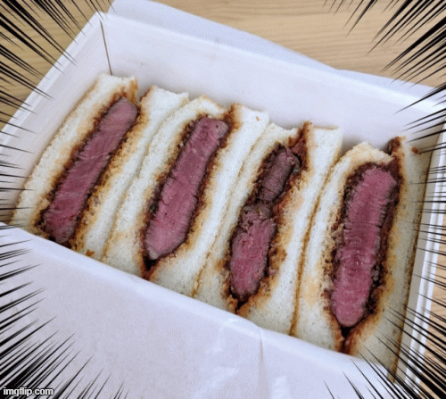 Cận cảnh chiếc bánh sandwich nhỏ xíu đắt đỏ nhất Tokyo