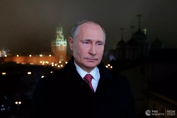 Tổng thống Putin gửi lời Chúc Mừng Năm Mới tới người dân Nga
