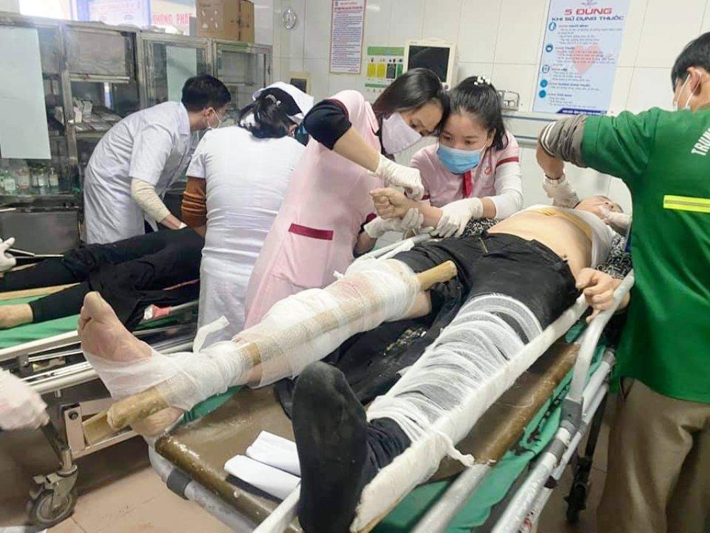 Tai nạn lao động nghiêm trọng ở Nghệ An: 1 nạn nhân tử vong, 2 người nguy kịch