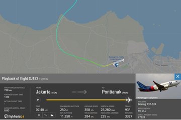 Indonesia: Máy bay chở hơn 50 người mất liên lạc lao xuống ở độ cao hơn 3 km sau khi cất cánh