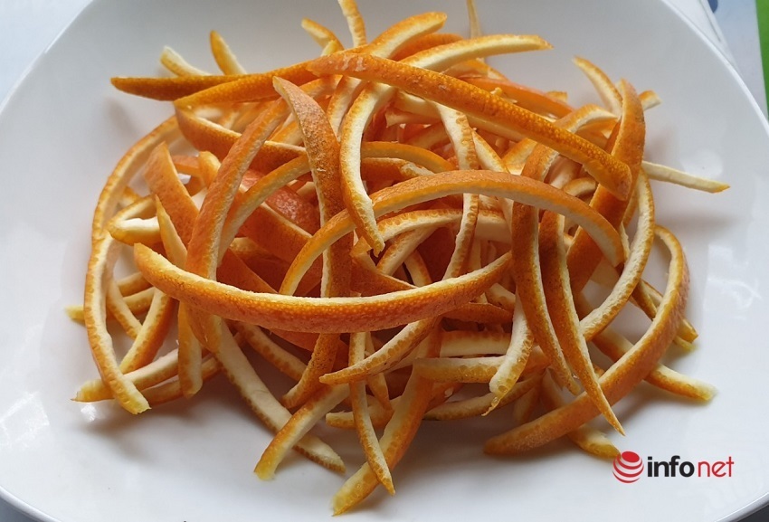 Cách làm mứt vỏ cam cà rốt 1