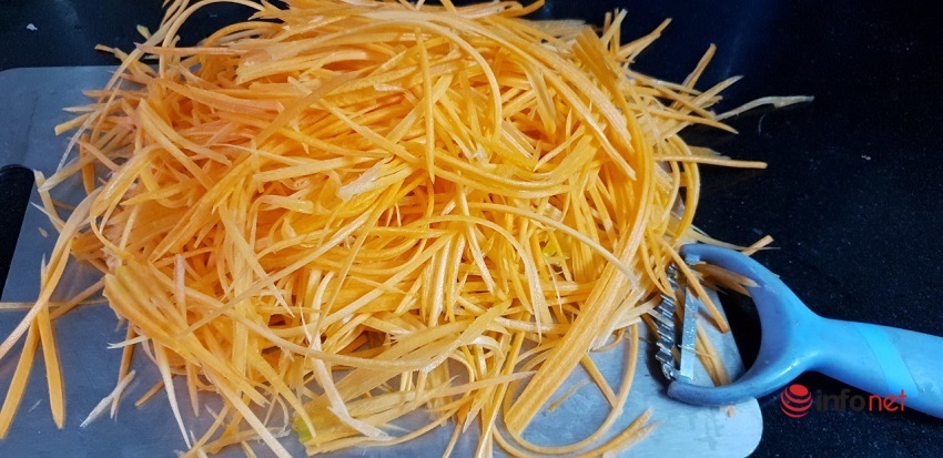 Cách làm mứt vỏ cam cà rốt 2