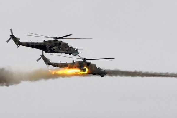 Tình hình Syria: Xem trực thăng Nga truy sát tới cùng khủng bố ở Syria
