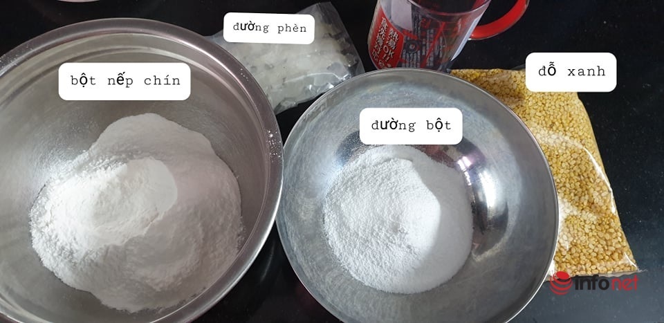 Cách làm bánh in nhân đậu xanh 2