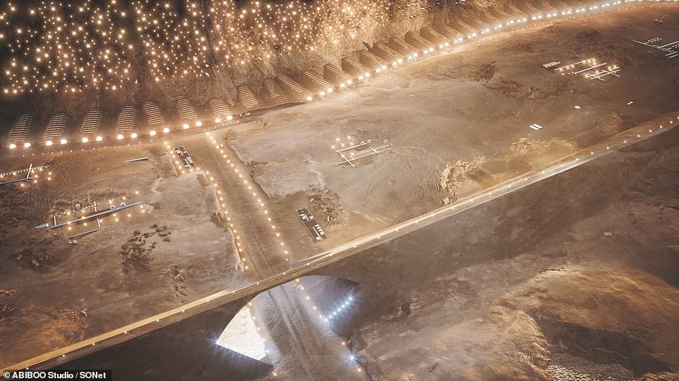 Hé lộ thiết kế về thành phố đầu tiên trên sao Hỏa sức chứa 250.000 người