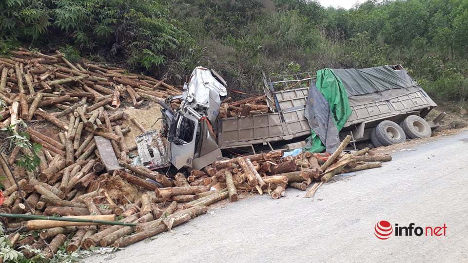 Cận cảnh hiện trường vụ tai nạn thảm khốc 7 người chết ở Thanh Hóa