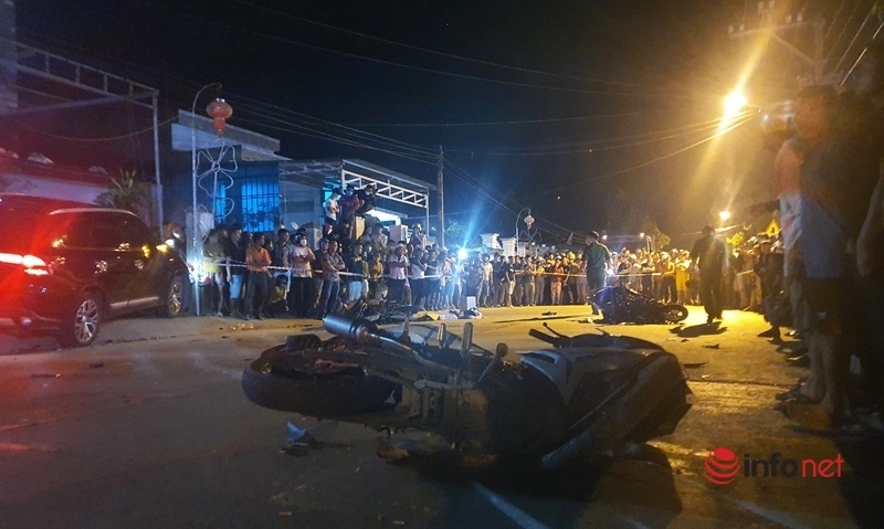 Hiện trường vụ xe ô tô “điên” tông 7 người thương vong ở Quảng Nam