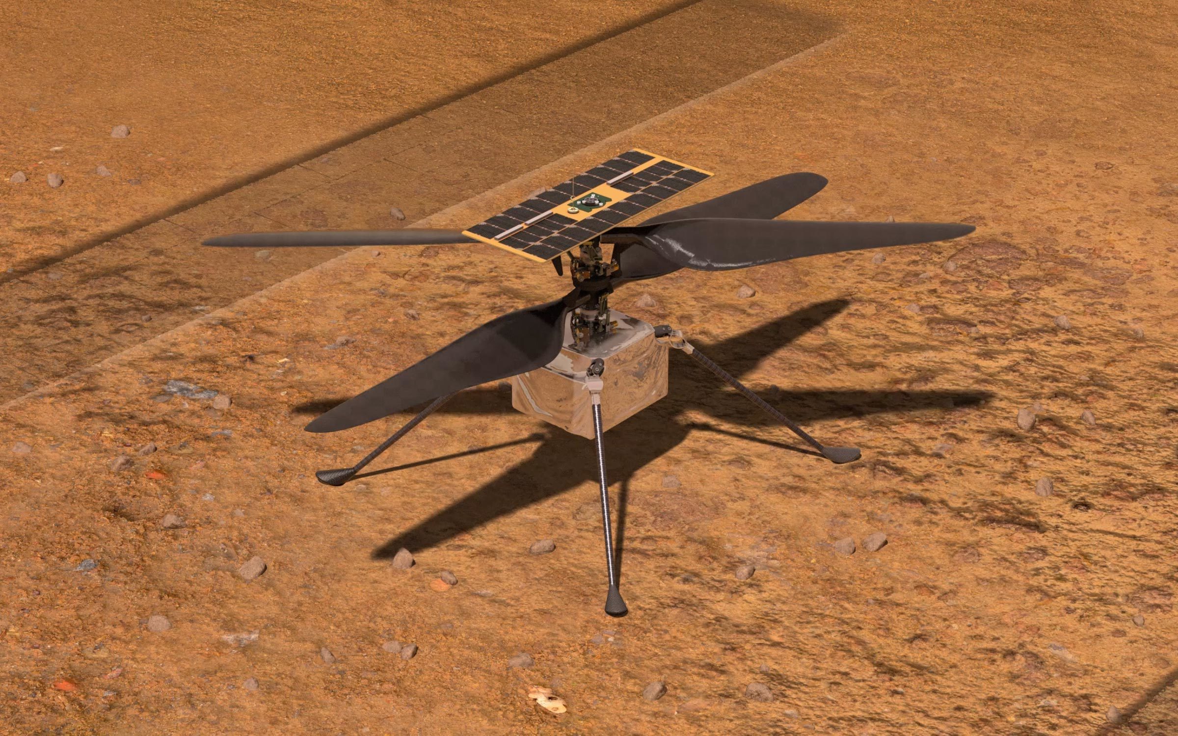 Khoảnh khắc trực thăng lần đầu cất cánh thành công trên sao Hỏa