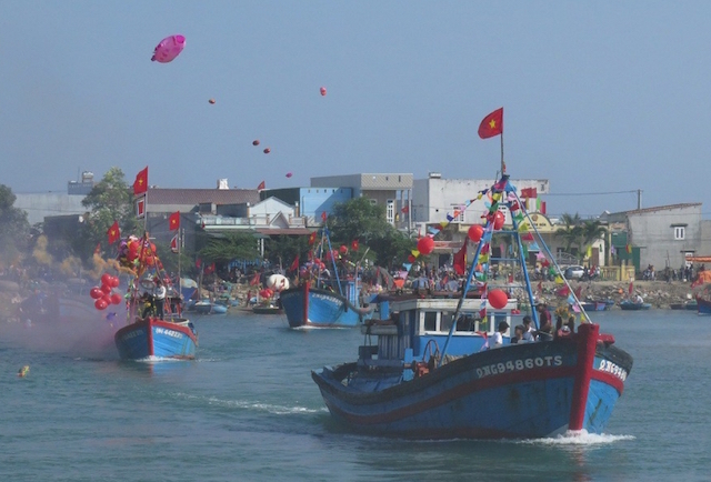 Áp thấp suy yếu, Bình Thuận cho phép tàu thuyền ra khơi đánh bắt thủy hải sản