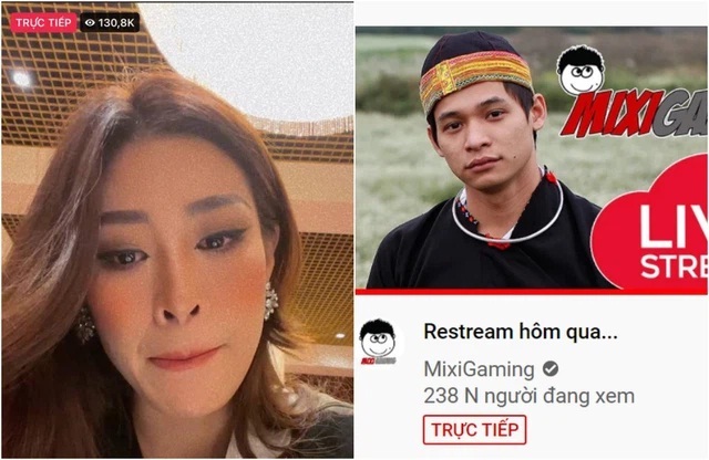 Buổi livestream của bà Phương Hằng 'xô đổ' cả kỷ lục người xem của Độ Mixi - streamer giàu nhất Việt Nam