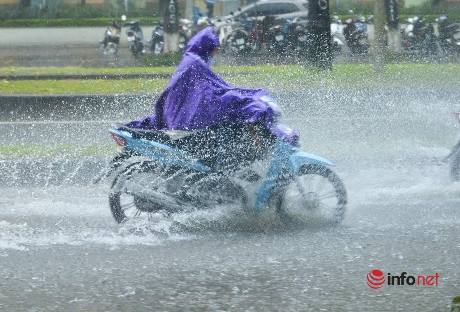Bắc Bộ, Thanh Hóa, Nghệ An mưa to đến hết ngày mai