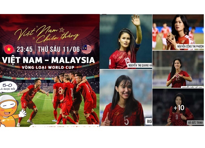 Ảnh chế hài hước: Cầu thủ ĐT Việt Nam hóa mỹ nhân hút hồn trước trận gặp ĐT Malaysia tối nay