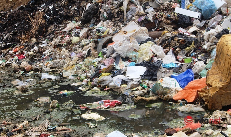 Nghệ An: Bãi rác ô nhiễm giữa thị trấn đông đúc, ruồi nhặng bu kín nhà dân