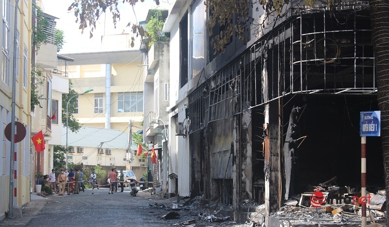 Vụ hỏa hoạn 6 người tử vong ở Nghệ An: Khả năng cháy từ phòng trà tầng 1