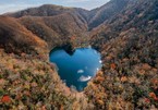 Chiêm ngưỡng hồ nước hình trái tim tự nhiên đẹp như mơ ở Nhật Bản