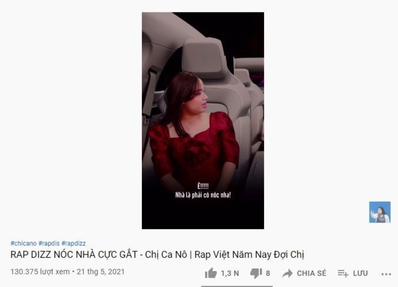 Netizen cười 'bay màu' với bản rap dizz 'Nóng trong người' của ‘vợ chồng’ chị Ca Nô