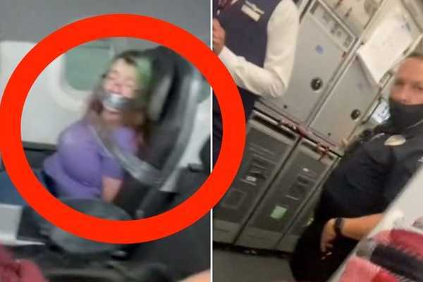 Cố tình gây rối trên máy bay, hành khách bị dán băng dính quanh miệng