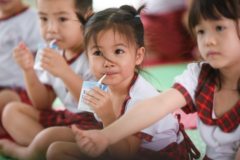 Dinh dưỡng học đường: Khởi đầu cần thiết để thay đổi tầm vóc học sinh