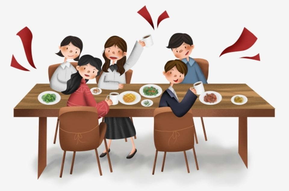 Bữa ăn gia đình không ngờ là cơ hội tốt cho cha mẹ dạy con nhiều kỹ năng sống