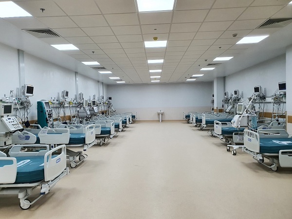 Cận cảnh Bệnh viện Hồi sức Covid-19 1000 giường tại TP.HCM
