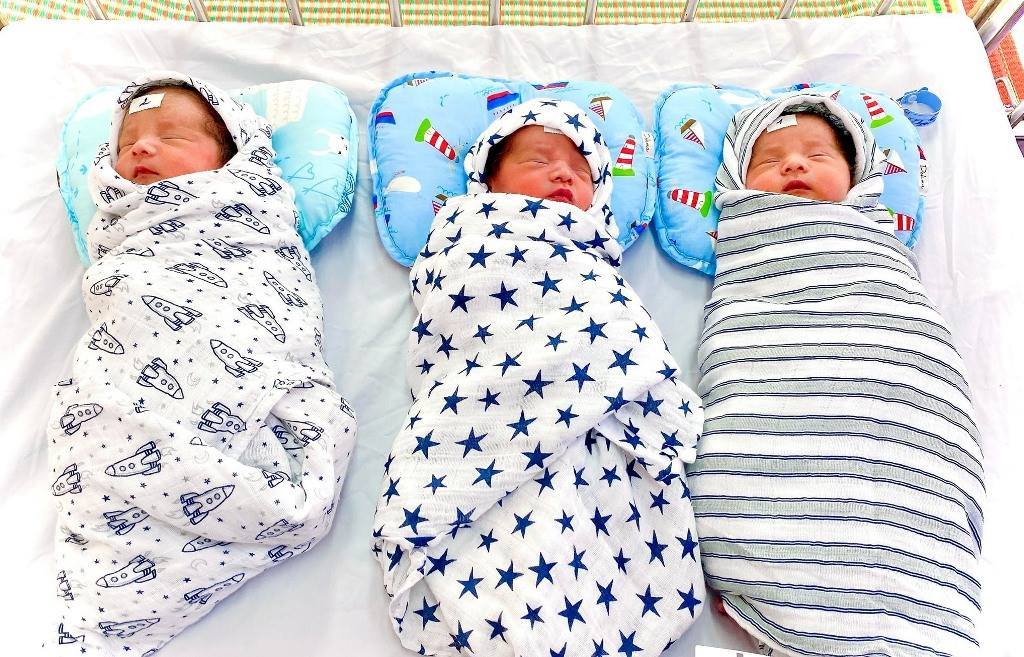 Kỳ diệu ca sinh 3 bé trai khỏe mạnh ở Nghệ An