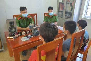 Bắt nhóm thiếu niên chuyên trộm cắp ở Hà Tĩnh