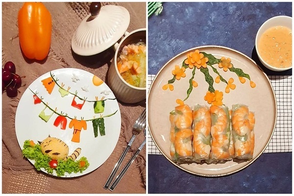 Mẹ Việt ở Ba Lan biến bữa ăn thành những 'bức tranh' vạn người mê