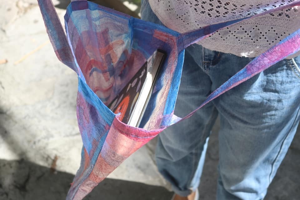 DIY,túi xách từ nilon
