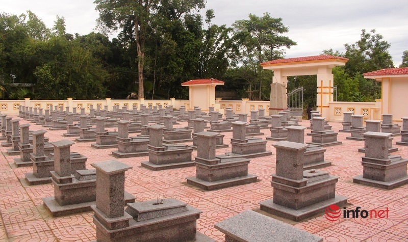 “Thay áo mới” cho Nghĩa trang Liệt sỹ từng bị sụt lún, nứt nẻ ở Nghệ An