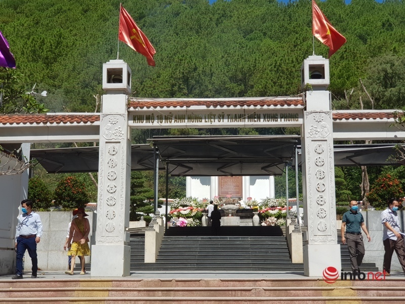 Khu tưởng niệm TNXP Ngã ba Đồng Lộc vắng vẻ ngày 27/7 nhưng vẫn ấm áp tình quân dân