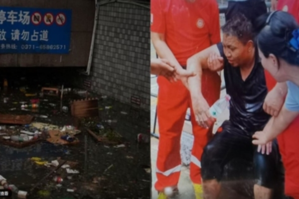 Những kỳ tích sống sót sau mưa lũ lịch sử ở Trung Quốc