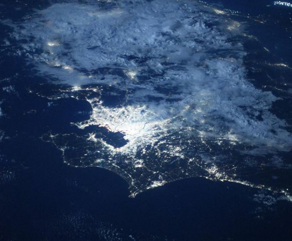 NASA chia sẻ hình ảnh về Tokyo từ Trạm vũ trụ quốc tế ISS