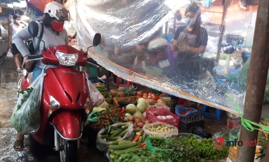 giá thực phẩm,Hà Nội giãn cách,Chợ Hà Nội,siêu thị Hà Nội,thị trường hàng hóa