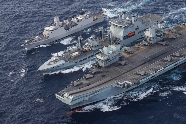 Sứ mệnh của nhóm tác chiến tàu sân bay Anh ở Biển Đông là gì?