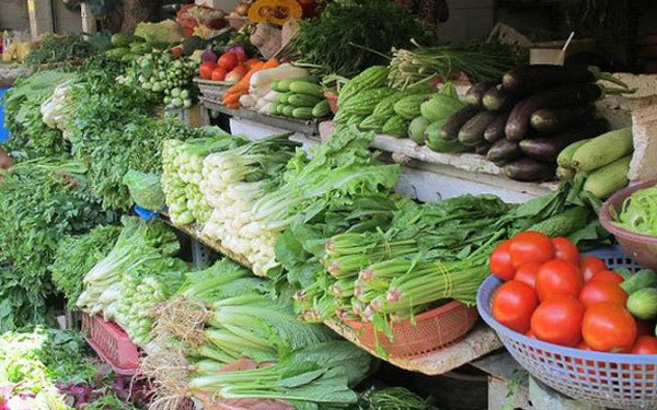 Chợ Hà Nội,Giá rau xanh,Giá thực phẩm