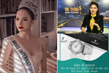 Dân mạng tranh cãi vụ Hoa hậu Hương Giang mua đấu giá đồng hồ 900 triệu đồng ủng hộ mua máy thở